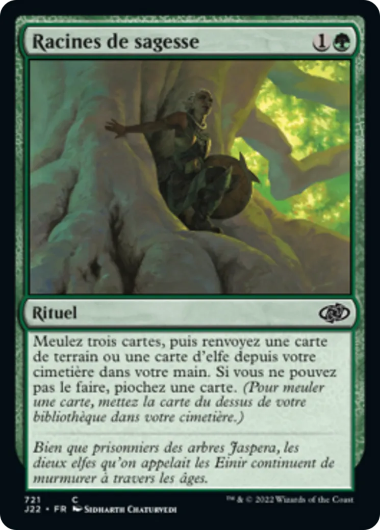 Racines de sagesse — Jumpstart 2022 — Magic: The Gathering