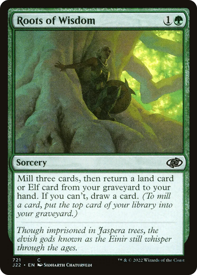 Roots of Wisdom — Jumpstart 2022 — Magic: The Gathering