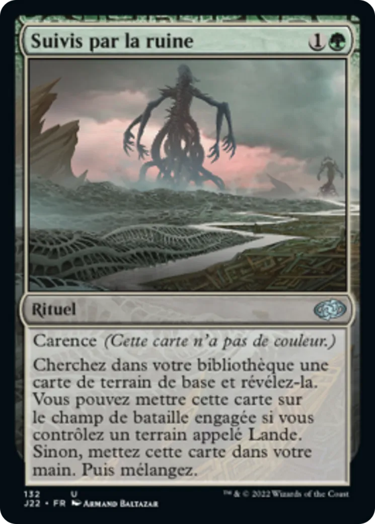 Suivis par la ruine — Jumpstart 2022 — Magic: The Gathering