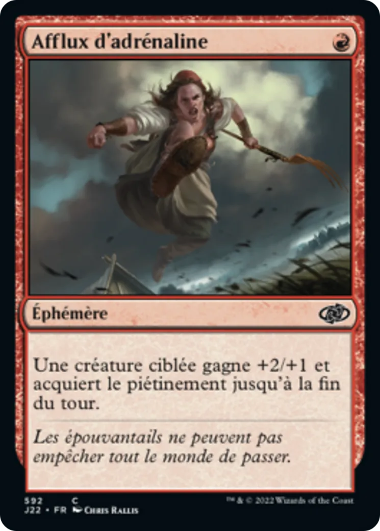 Afflux d'adrénaline — Jumpstart 2022 — Magic: The Gathering