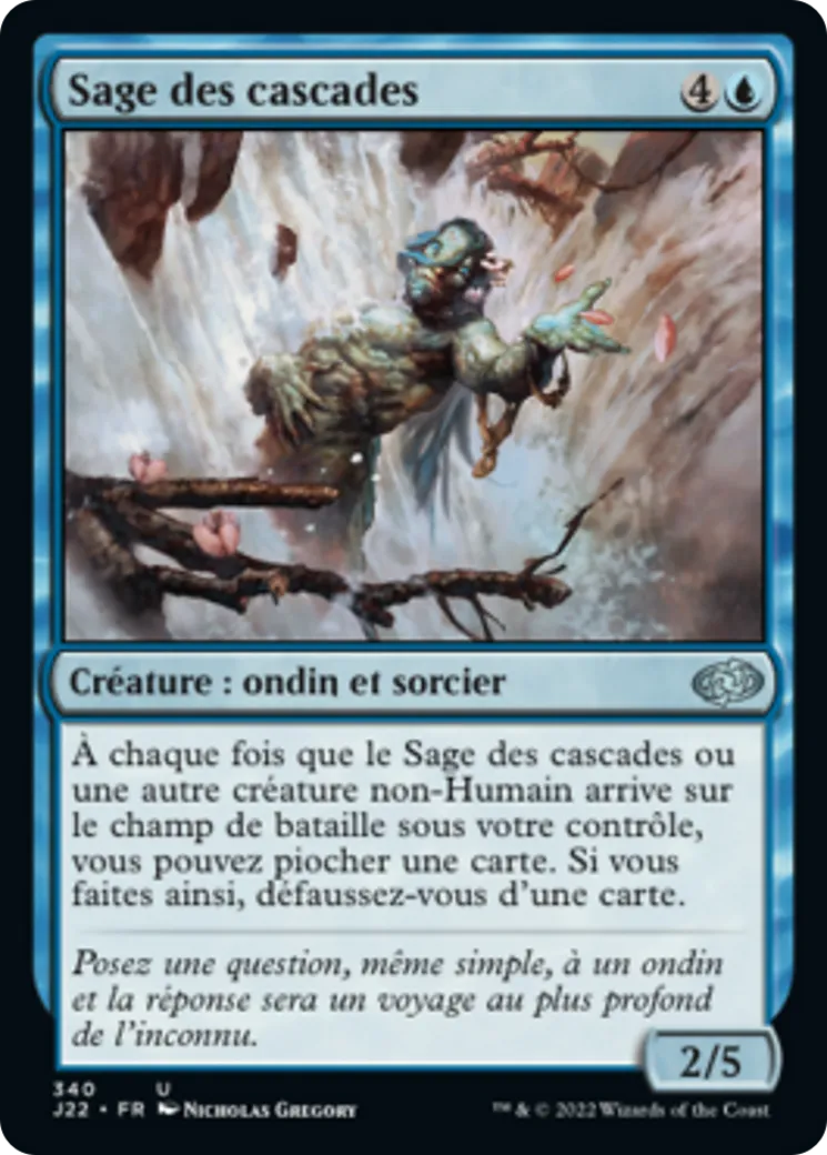 Sage des cascades — Jumpstart 2022 — Magic: The Gathering