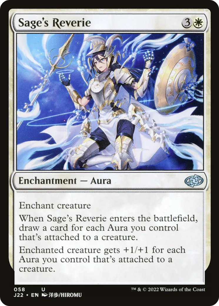 Sage's Reverie — Jumpstart 2022 — Magic: The Gathering