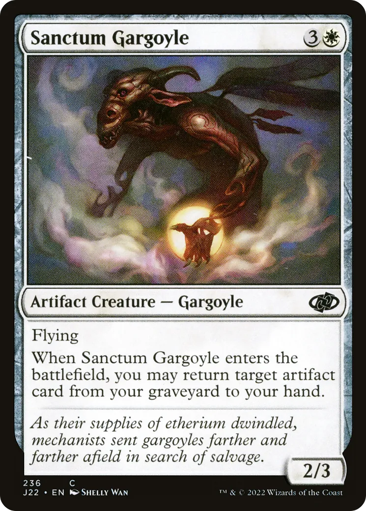 Sanctum Gargoyle — Jumpstart 2022 — Magic: The Gathering