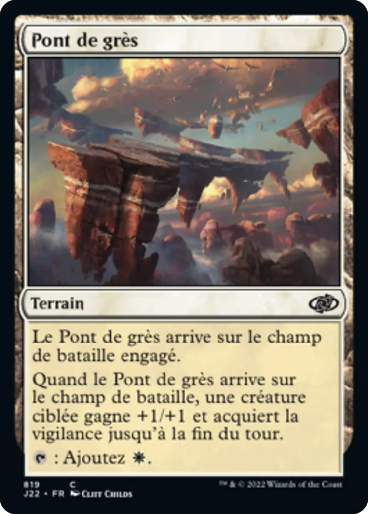 Pont de grès — Jumpstart 2022 — Magic: The Gathering
