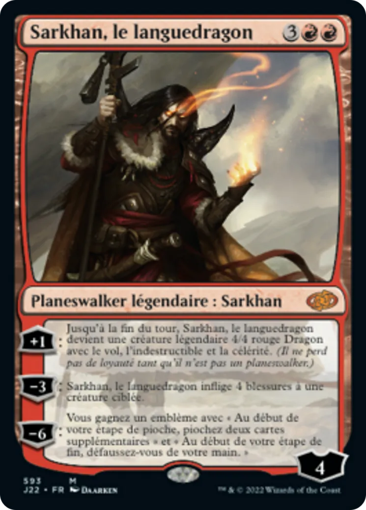 Sarkhan, le languedragon — Jumpstart 2022 — Magic: The Gathering