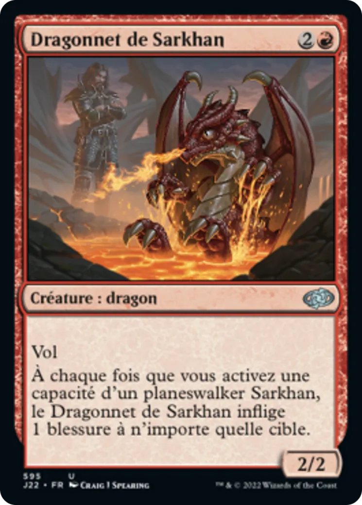Dragonnet de Sarkhan — Jumpstart 2022 — Magic: The Gathering