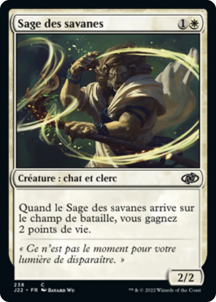 Sage des savanes — Jumpstart 2022 — Magic: The Gathering