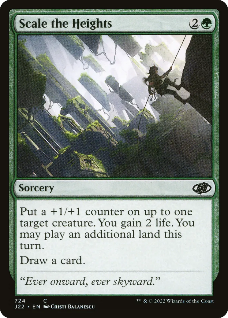 Scale the Heights — Jumpstart 2022 — Magic: The Gathering
