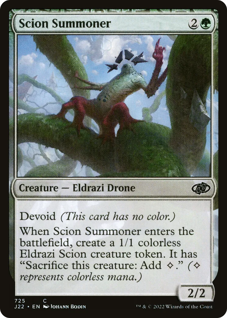 Scion Summoner — Jumpstart 2022 — Magic: The Gathering