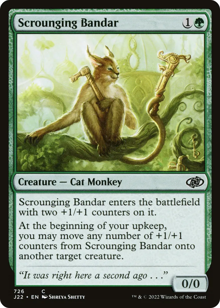 Scrounging Bandar — Jumpstart 2022 — Magic: The Gathering