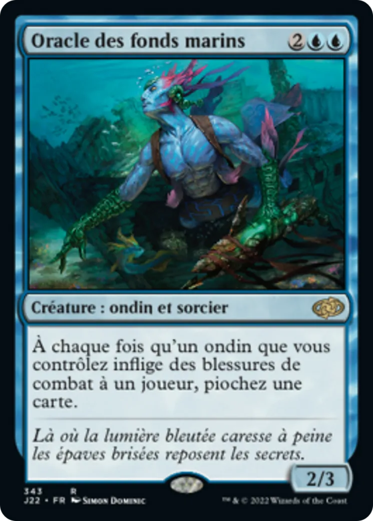 Oracle des fonds marins — Jumpstart 2022 — Magic: The Gathering