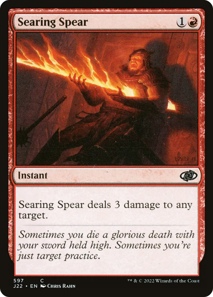 Lance calcinante — Jumpstart 2022 — Magic: The Gathering
