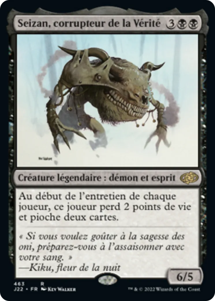 Seizan, corrupteur de la Vérité — Jumpstart 2022 — Magic: The Gathering