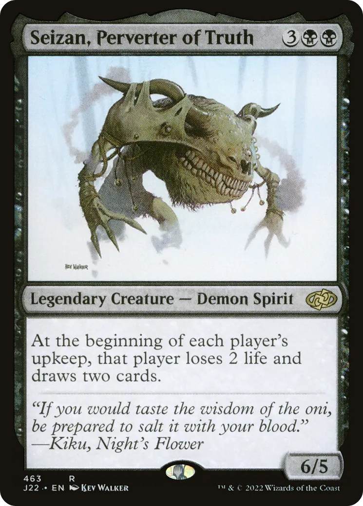 Seizan, Perverter of Truth — Jumpstart 2022 — Magic: The Gathering