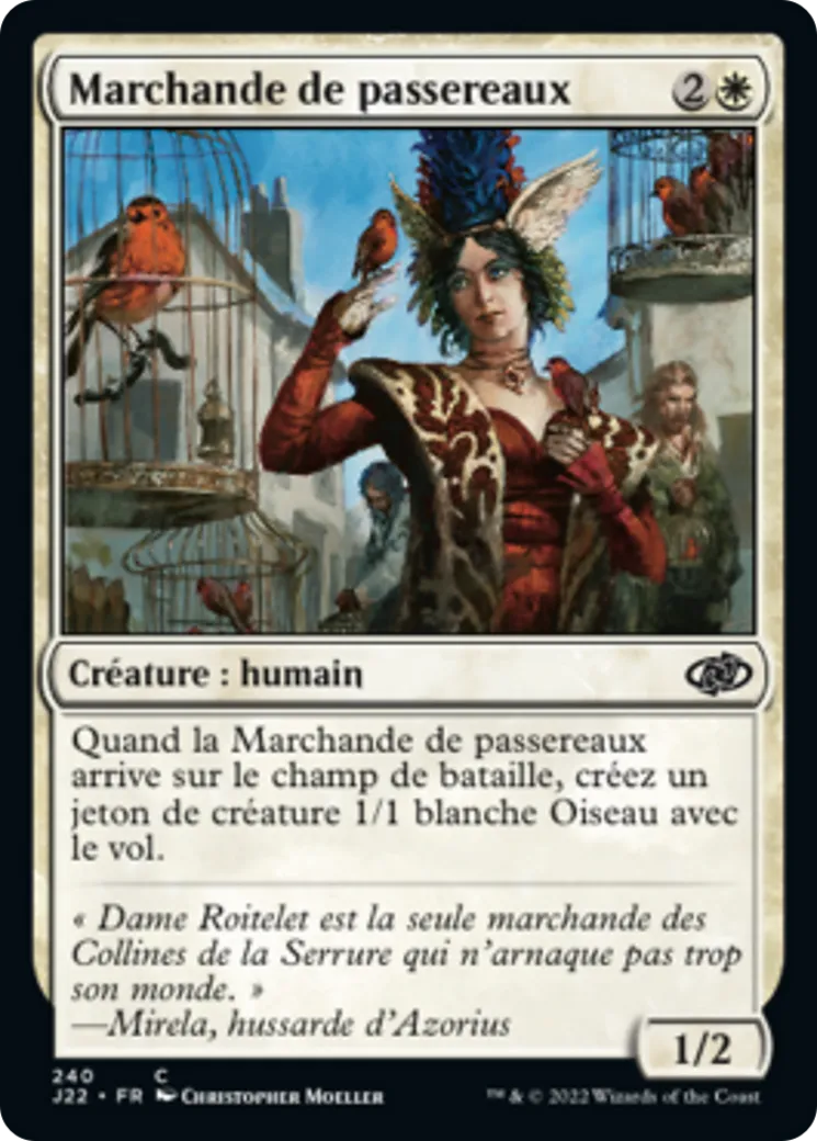 Marchande de passereaux — Jumpstart 2022 — Magic: The Gathering
