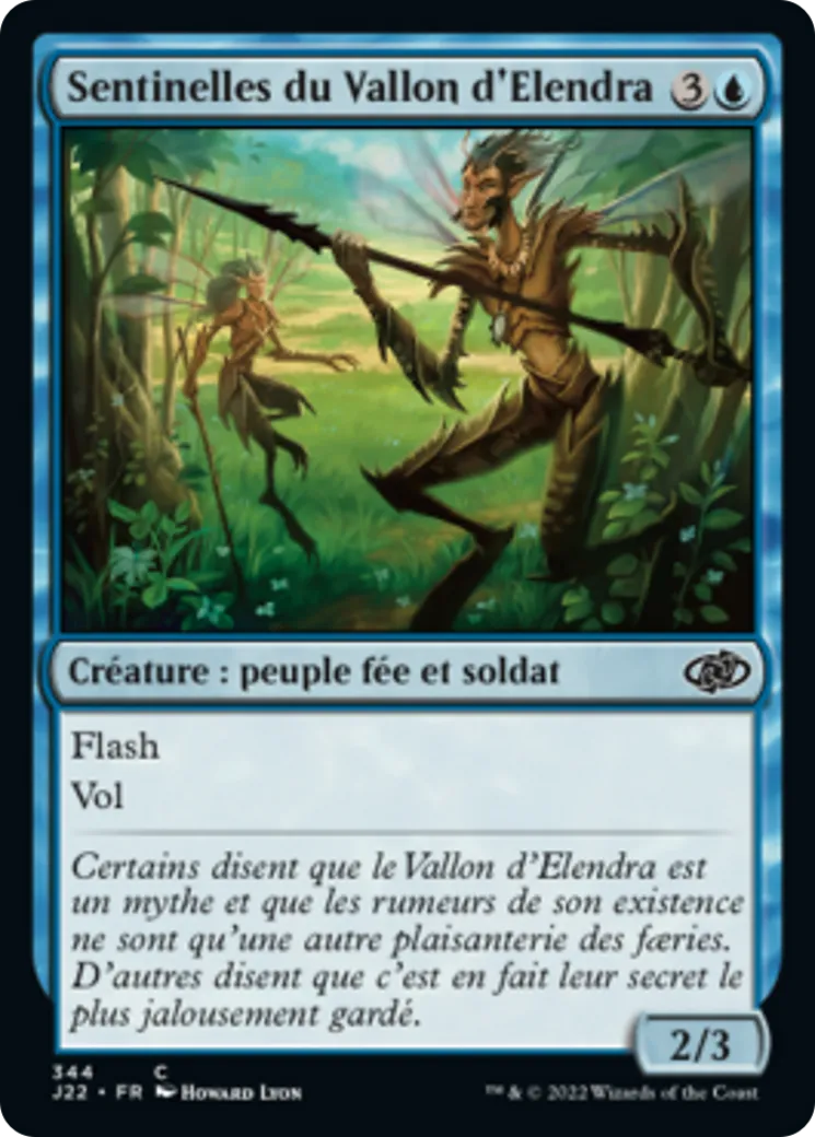 Sentinelles du Vallon d'Elendra — Jumpstart 2022 — Magic: The Gathering