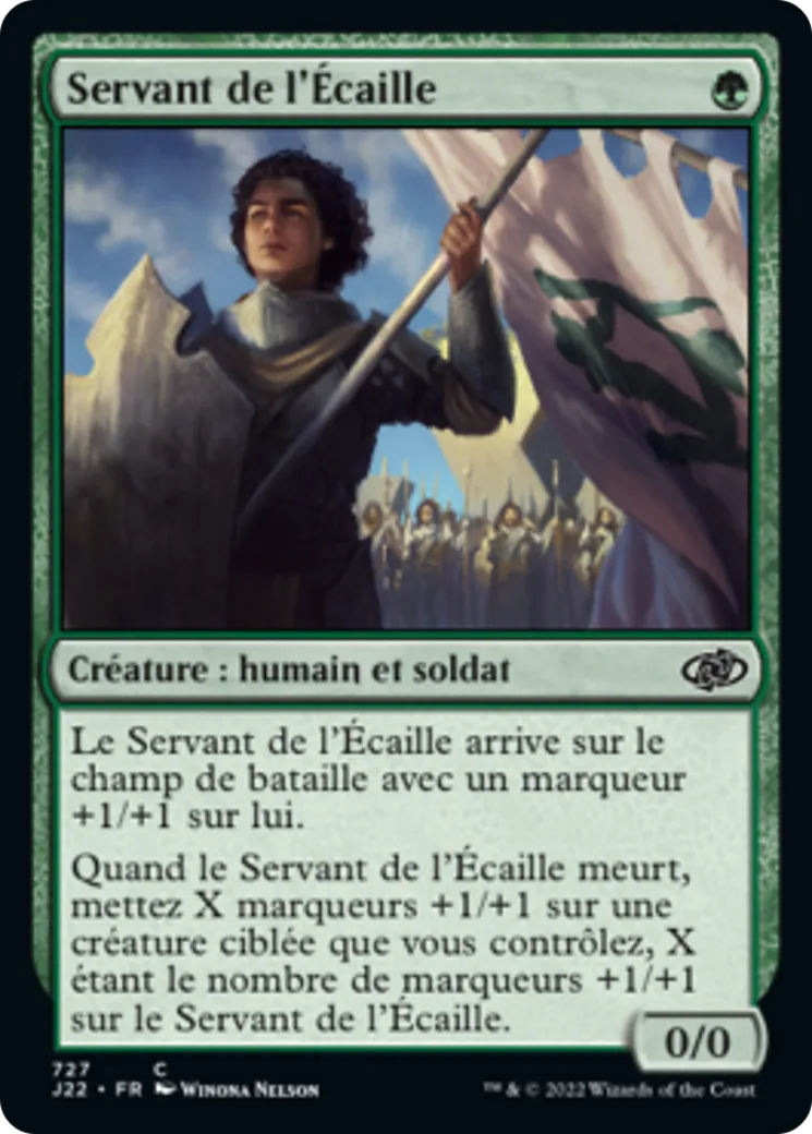 Servant de l'Écaille — Jumpstart 2022 — Magic: The Gathering