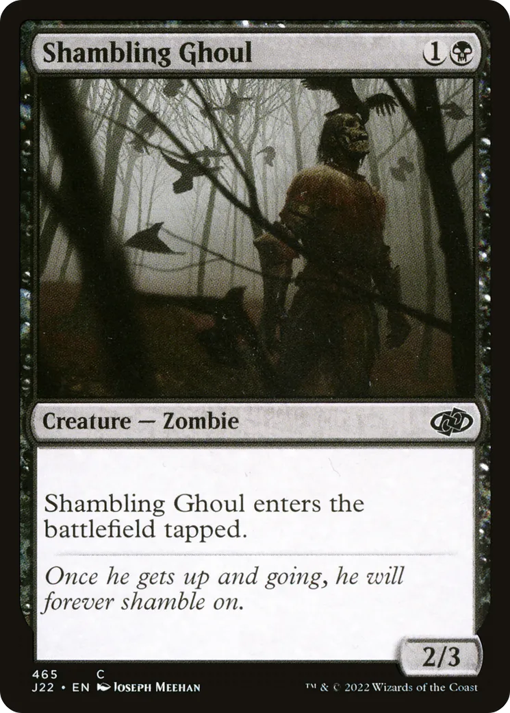 Shambling Ghoul — Jumpstart 2022 — Magic: The Gathering