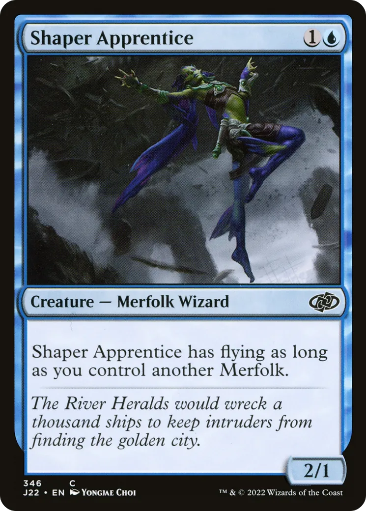 Shaper Apprentice — Jumpstart 2022 — Magic: The Gathering