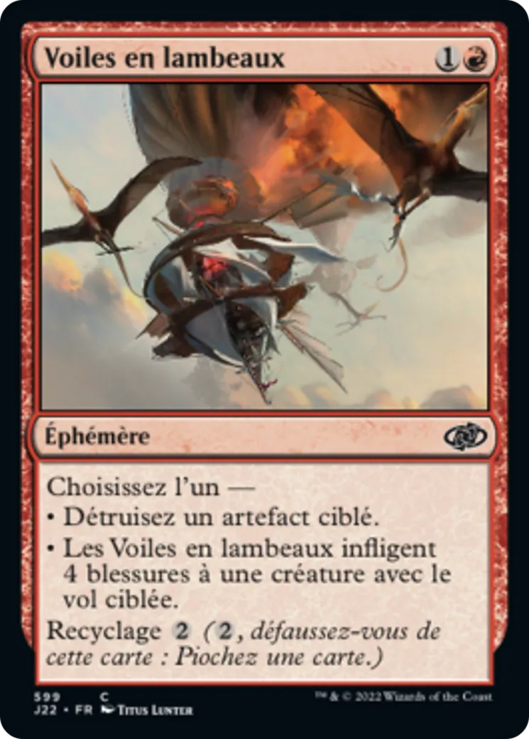 Voiles en lambeaux — Jumpstart 2022 — Magic: The Gathering