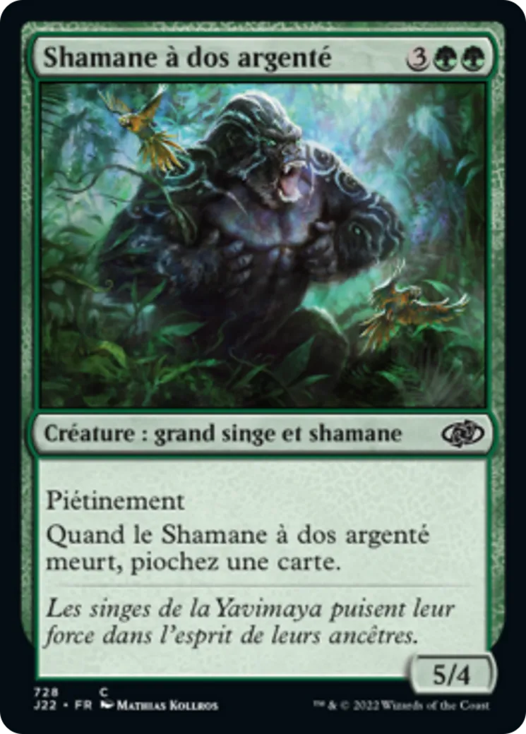 Shamane à dos argenté — Jumpstart 2022 — Magic: The Gathering