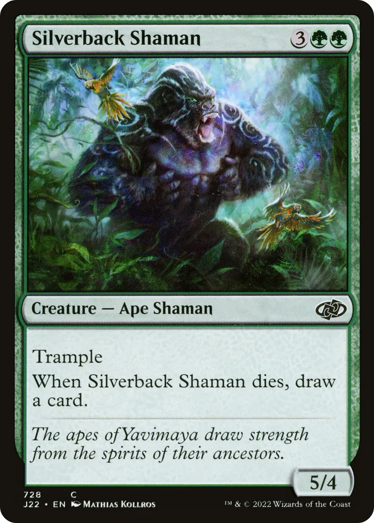 Silverback Shaman — Jumpstart 2022 — Magic: The Gathering