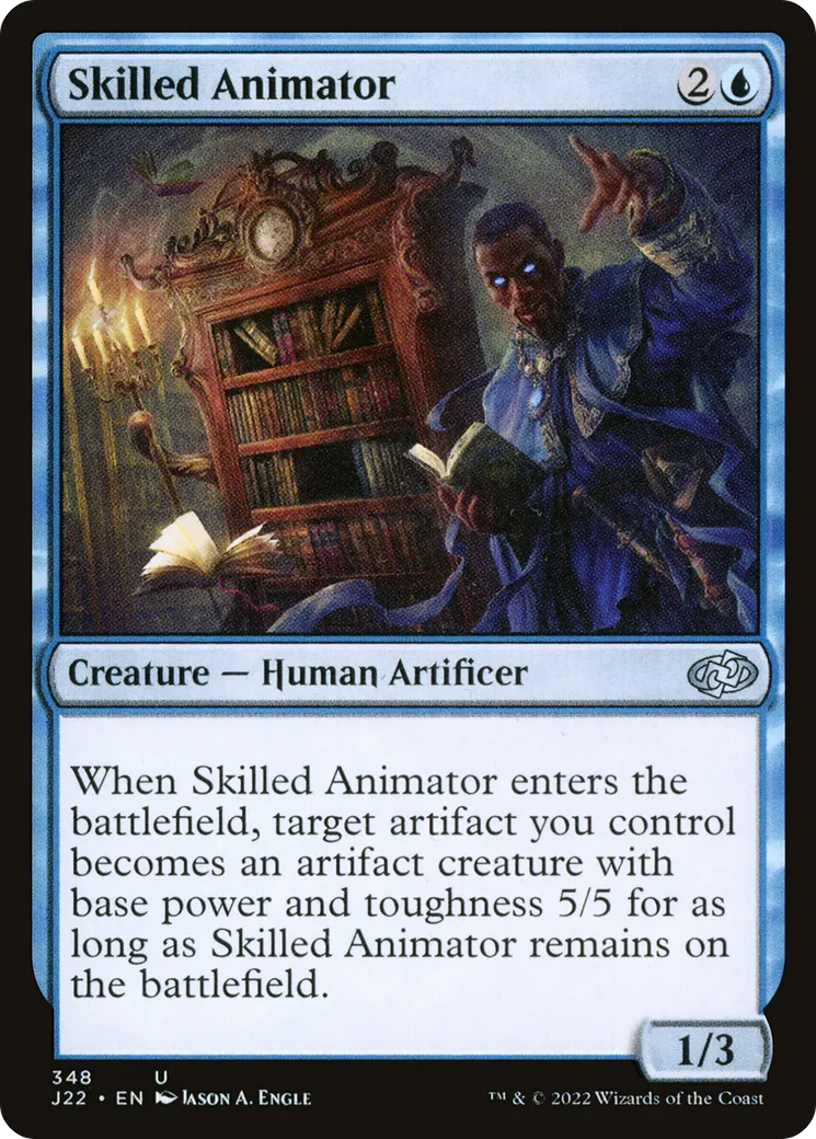 Skilled Animator — Jumpstart 2022 — Magic: The Gathering