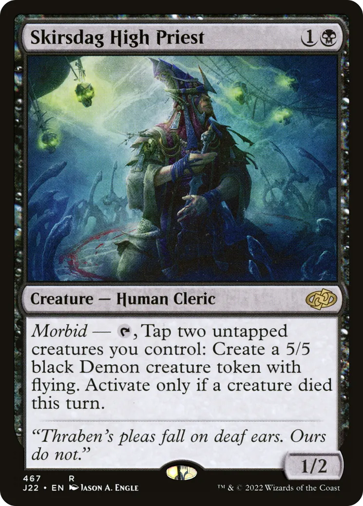 Skirsdag High Priest — Jumpstart 2022 — Magic: The Gathering