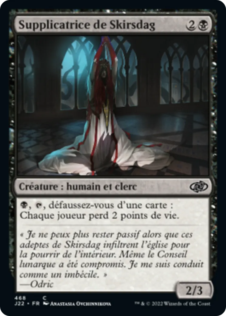 Supplicatrice de Skirsdag — Jumpstart 2022 — Magic: The Gathering