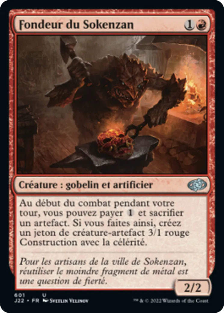 Fondeur du Sokenzan — Jumpstart 2022 — Magic: The Gathering