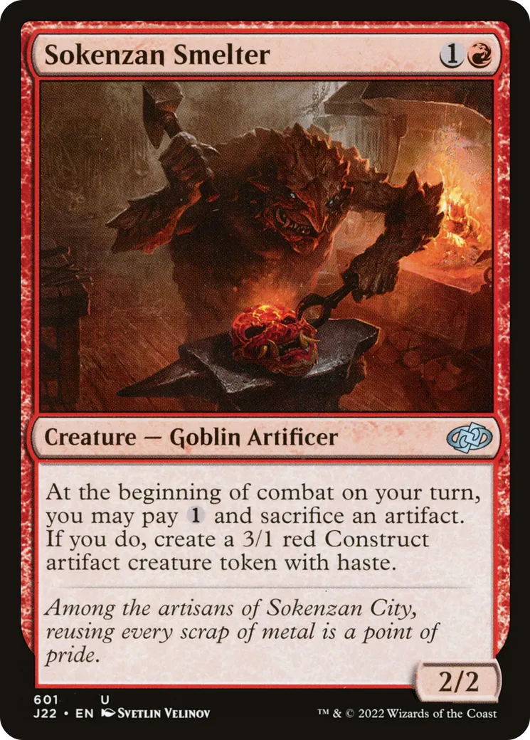 Sokenzan Smelter — Jumpstart 2022 — Magic: The Gathering