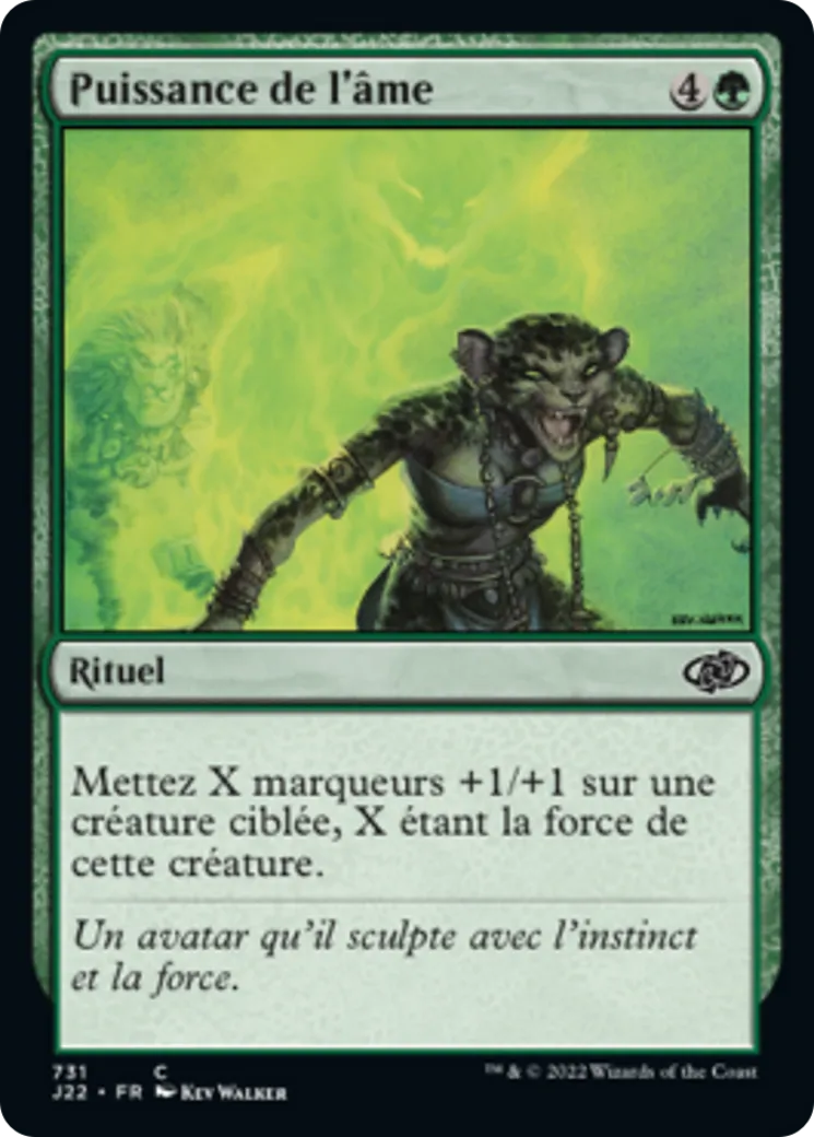 Puissance de l'âme — Jumpstart 2022 — Magic: The Gathering
