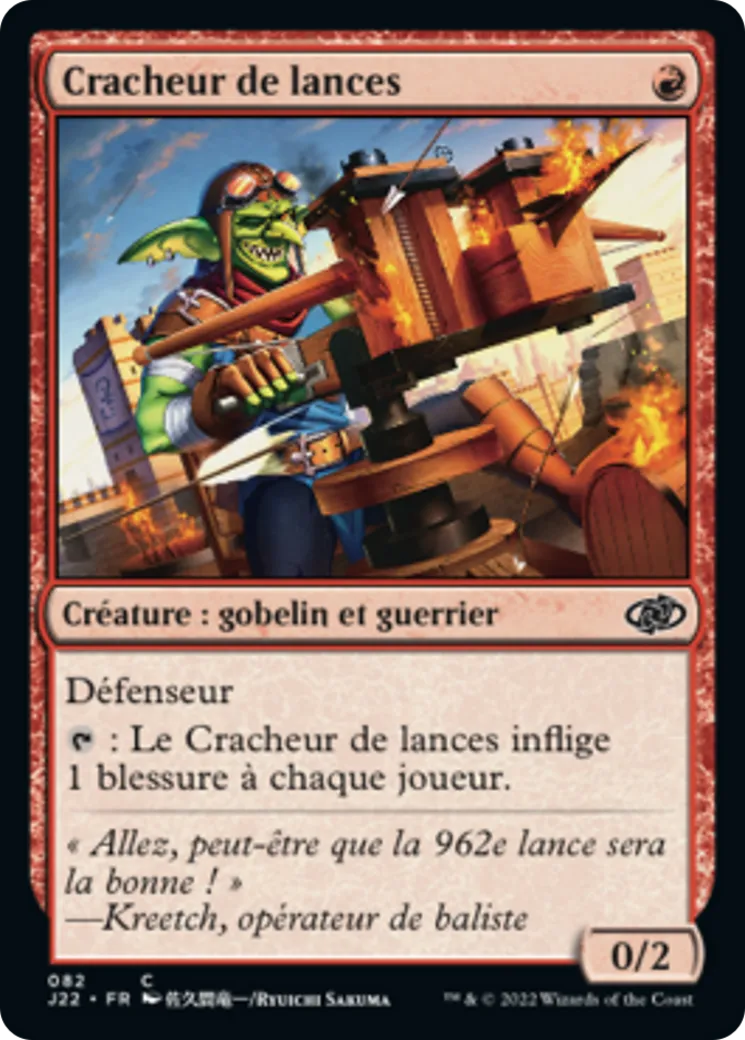 Cracheur de lances — Jumpstart 2022 — Magic: The Gathering