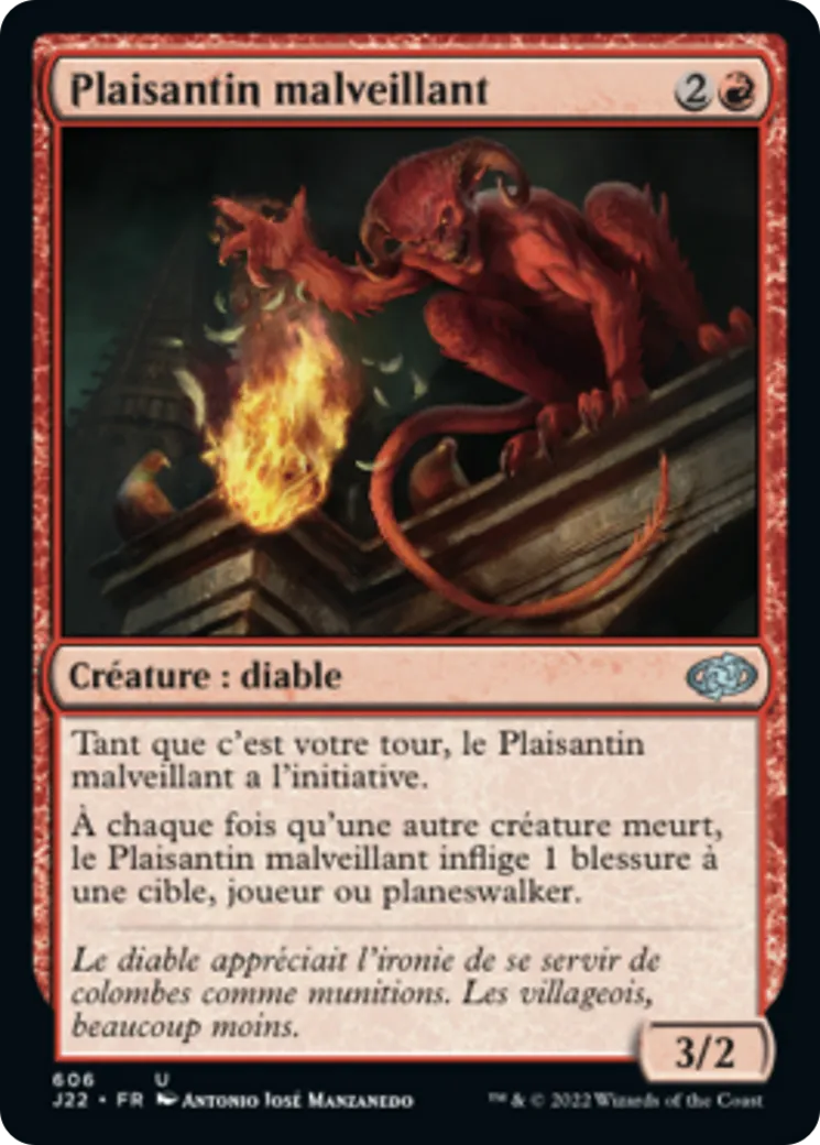 Plaisantin malveillant — Jumpstart 2022 — Magic: The Gathering