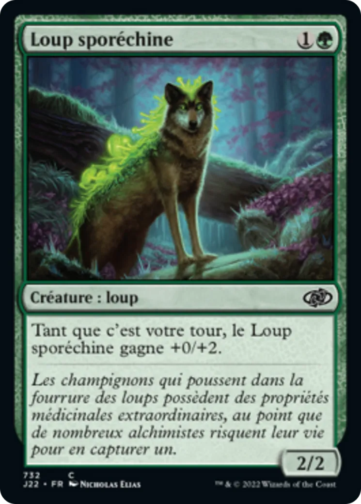 Loup sporéchine — Jumpstart 2022 — Magic: The Gathering