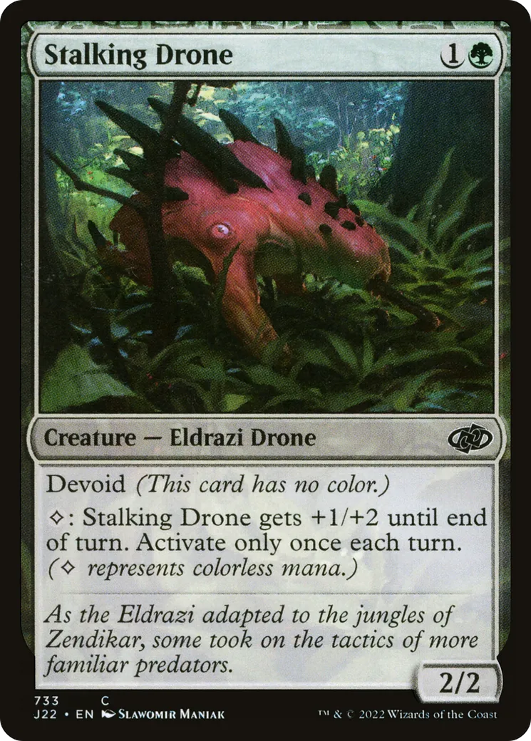 Stalking Drone — Jumpstart 2022 — Magic: The Gathering