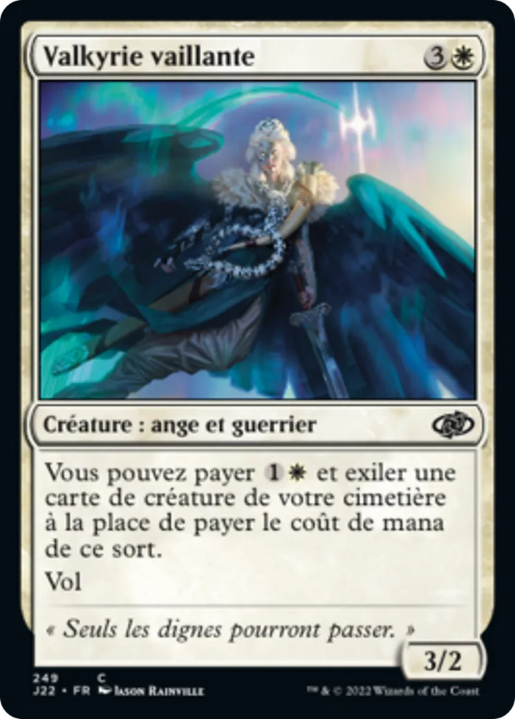 Valkyrie vaillante — Jumpstart 2022 — Magic: The Gathering