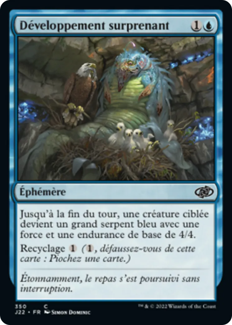 Développement surprenant — Jumpstart 2022 — Magic: The Gathering