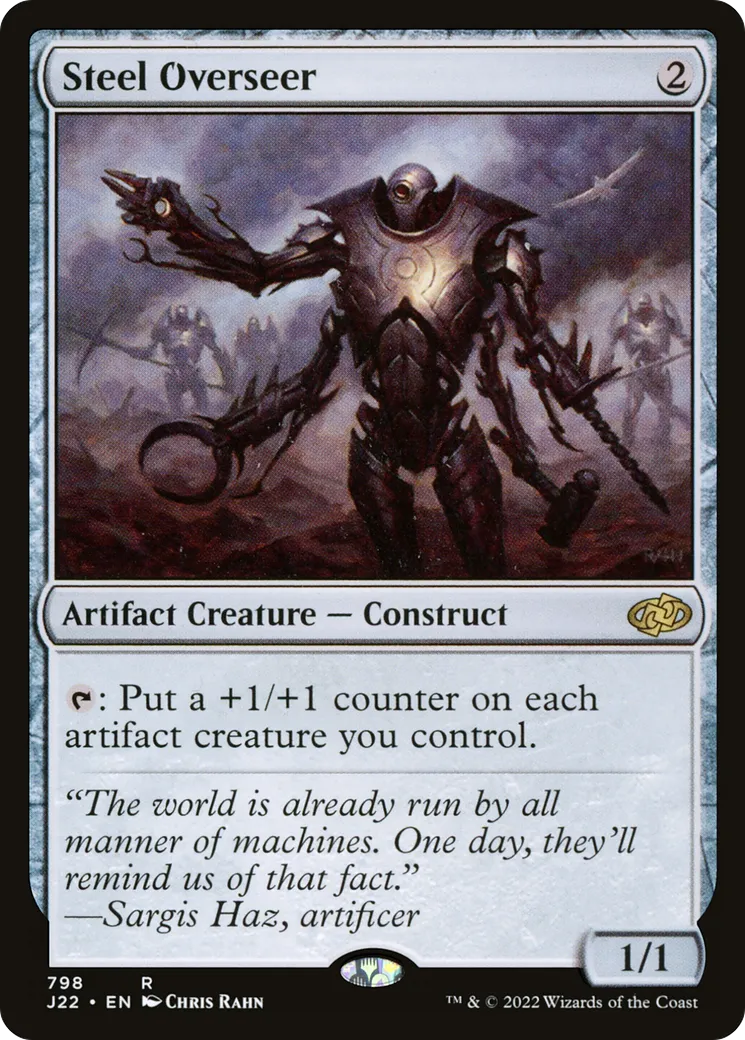 Steel Overseer — Jumpstart 2022 — Magic: The Gathering