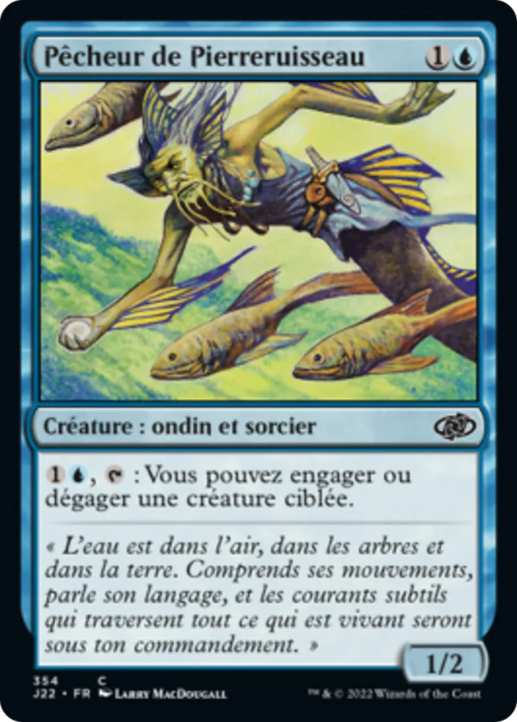 Pêcheur de Pierreruisseau — Jumpstart 2022 — Magic: The Gathering