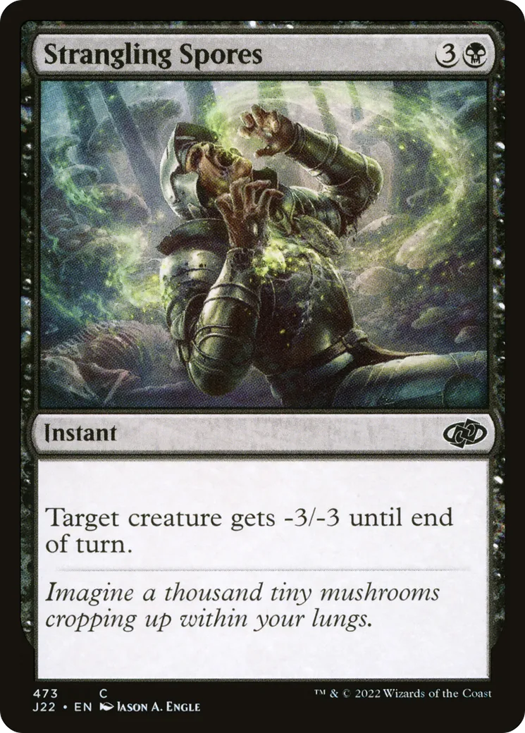 Strangling Spores — Jumpstart 2022 — Magic: The Gathering