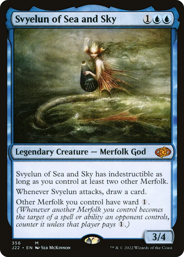Svyelun of Sea and Sky — Jumpstart 2022 — Magic: The Gathering