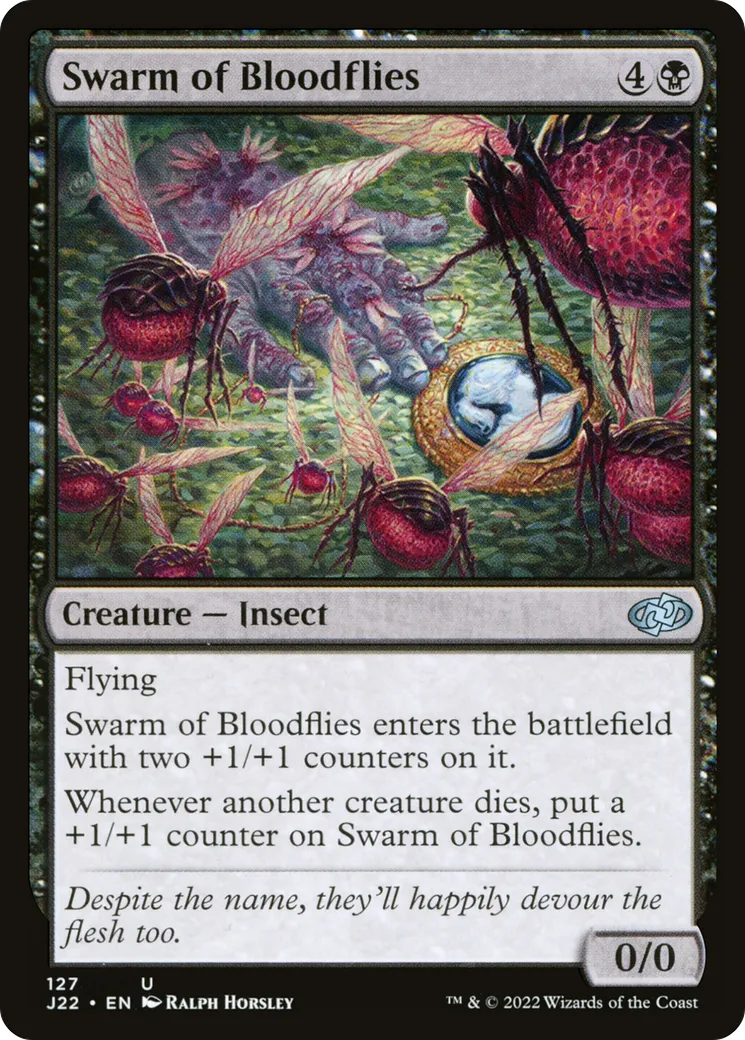 Swarm of Bloodflies — Jumpstart 2022 — Magic: The Gathering