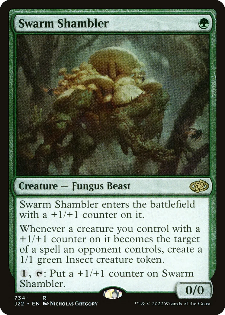 Swarm Shambler — Jumpstart 2022 — Magic: The Gathering