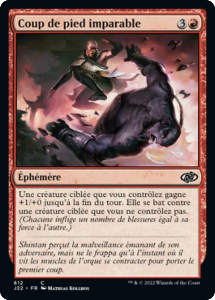 Coup de pied imparable — Jumpstart 2022 — Magic: The Gathering