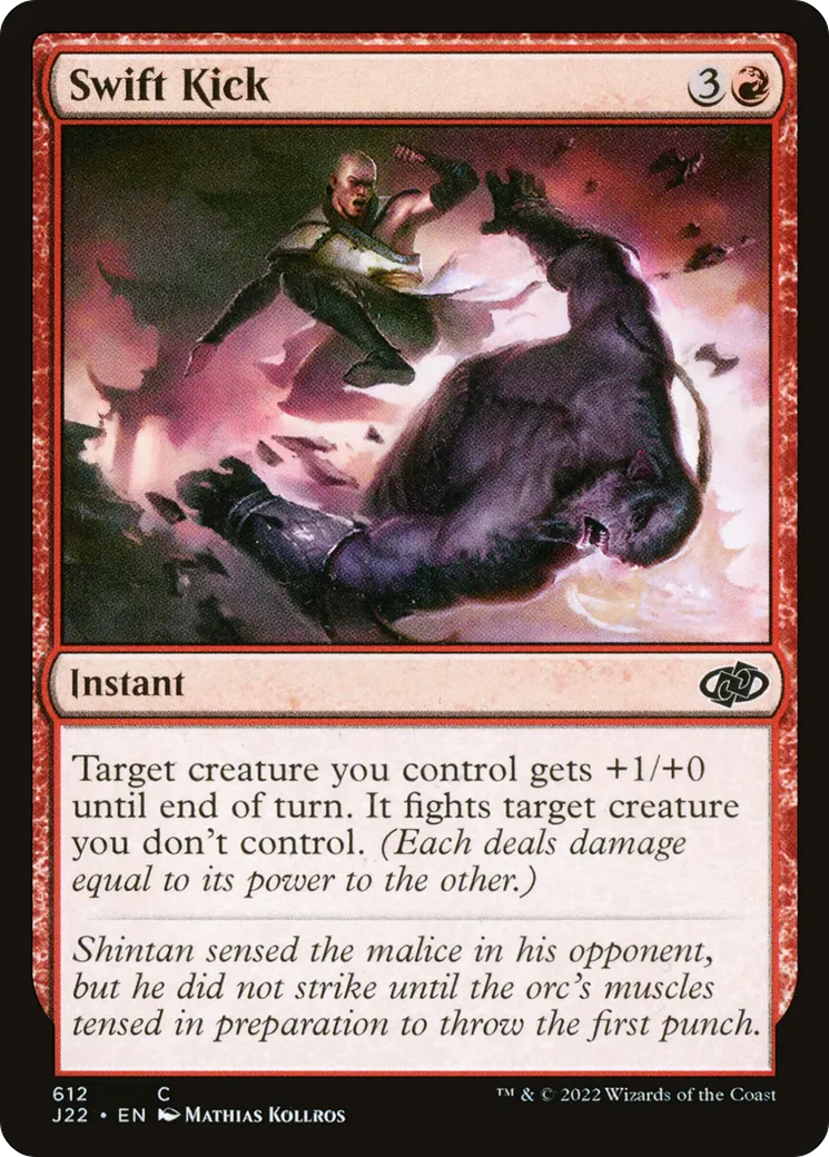 Swift Kick — Jumpstart 2022 — Magic: The Gathering