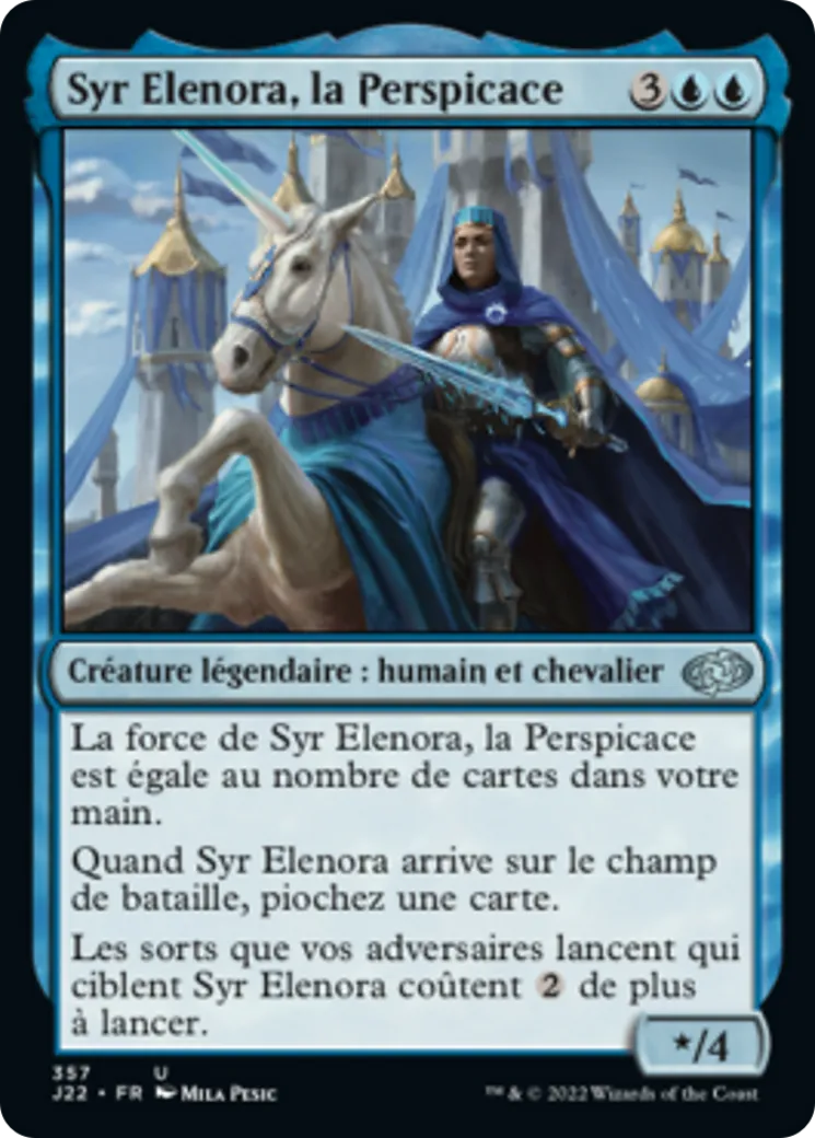 Syr Elenora, la Perspicace — Jumpstart 2022 — Magic: The Gathering