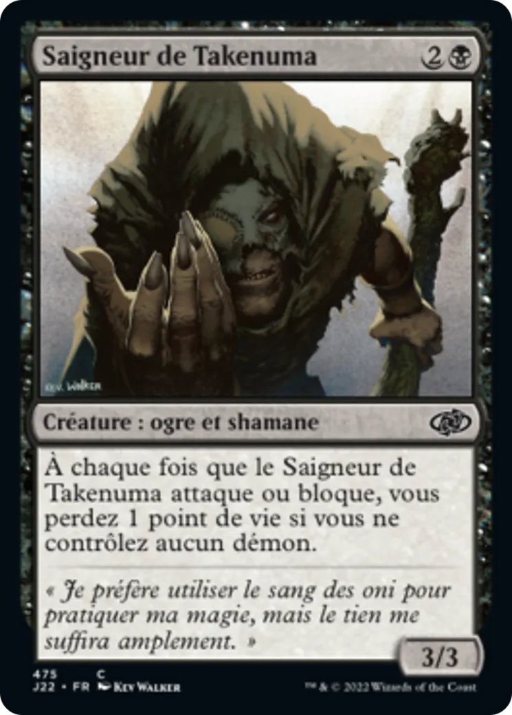 Saigneur de Takenuma — Jumpstart 2022 — Magic: The Gathering