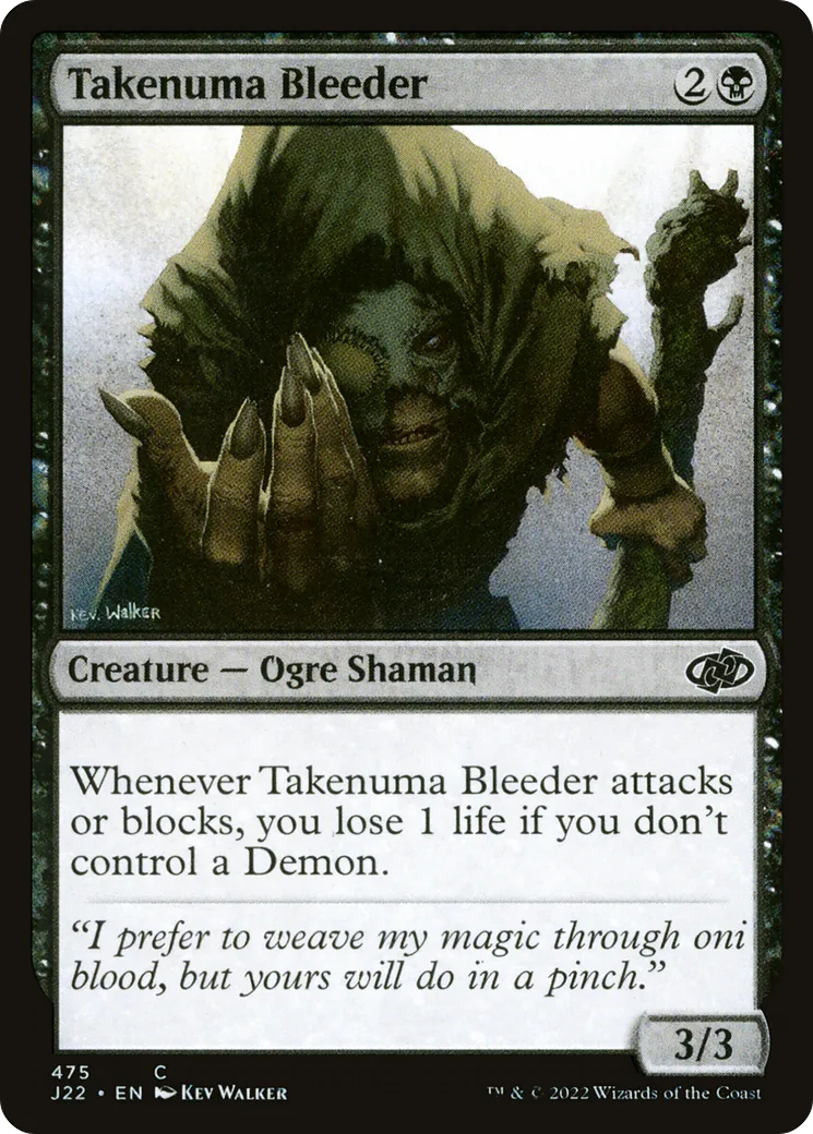 Takenuma Bleeder — Jumpstart 2022 — Magic: The Gathering