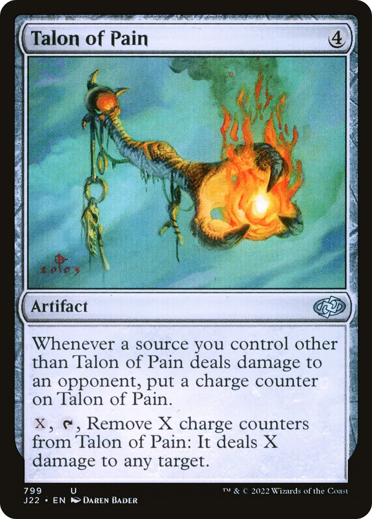 Talon of Pain — Jumpstart 2022 — Magic: The Gathering